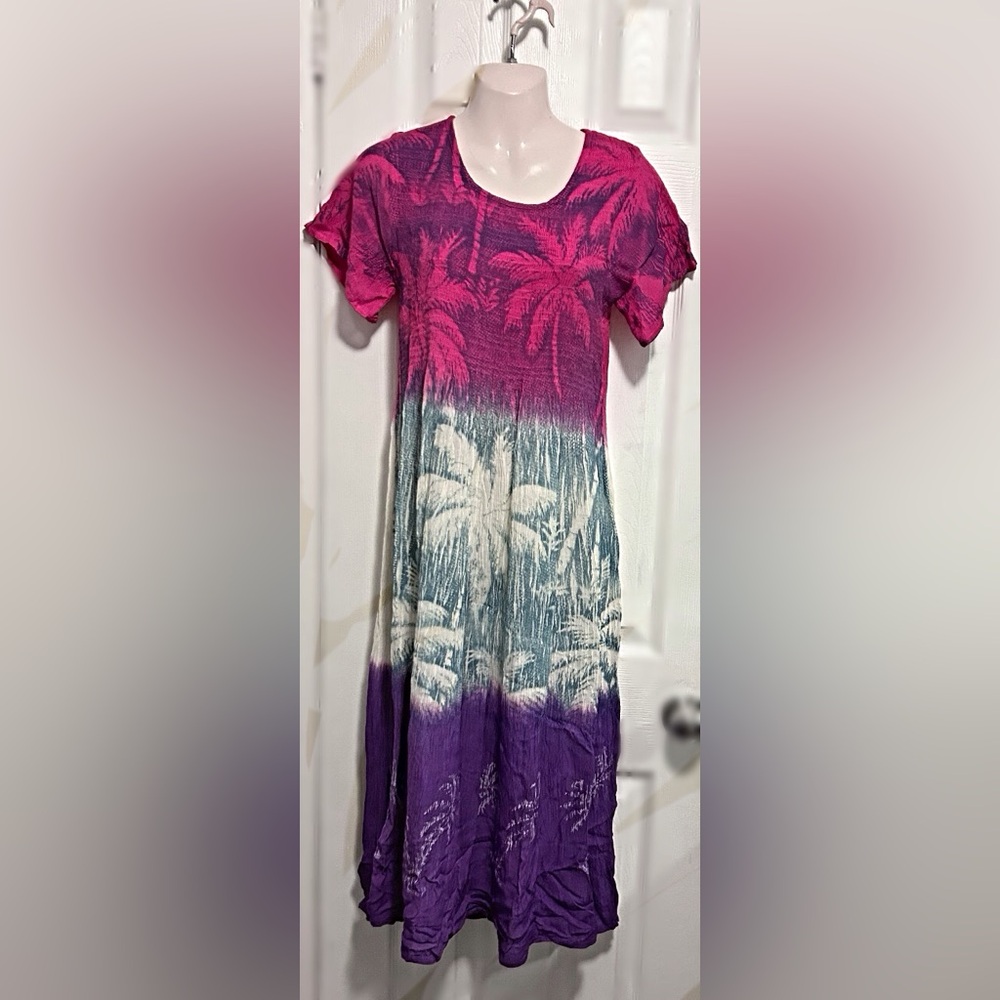 Tropical Ombre Dress